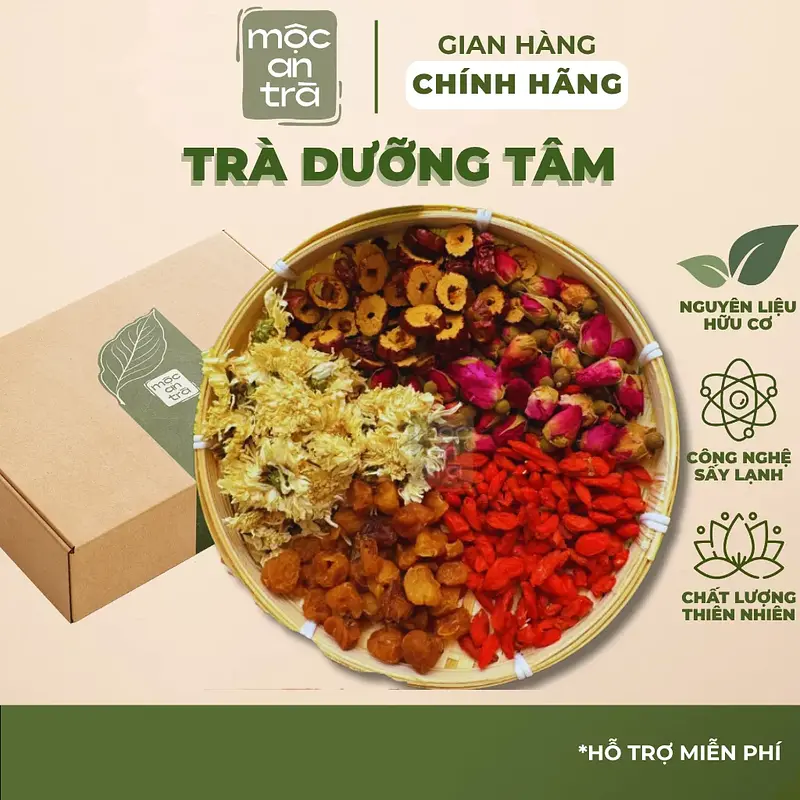 Trà Thảo Mộc Thư Giãn - Thanh nhẹ, dễ chịu, hỗ trợ giấc ngủ, tinh thần thư thái | Mộc An Trà - Main image